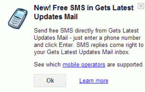 Send Free SMS Through Gmail